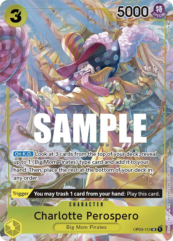 One Piece | Charlotte Perospero (Alternate Art) [Pillars of Strength] | The Nerd Merchant