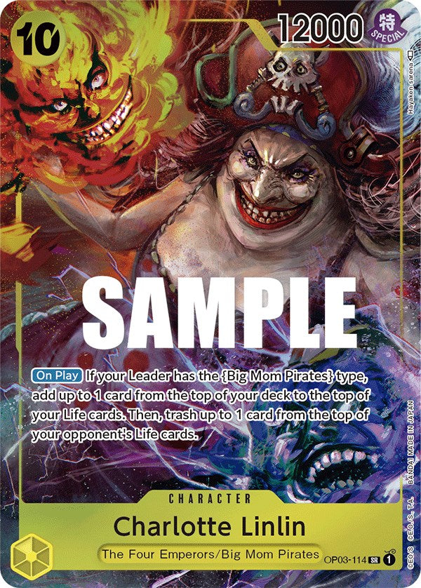 One Piece | Charlotte Linlin (Alternate Art) [Pillars of Strength] | The Nerd Merchant