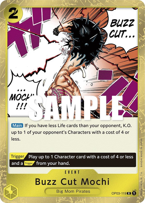 One Piece | Buzz Cut Mochi [Pillars of Strength] | The Nerd Merchant