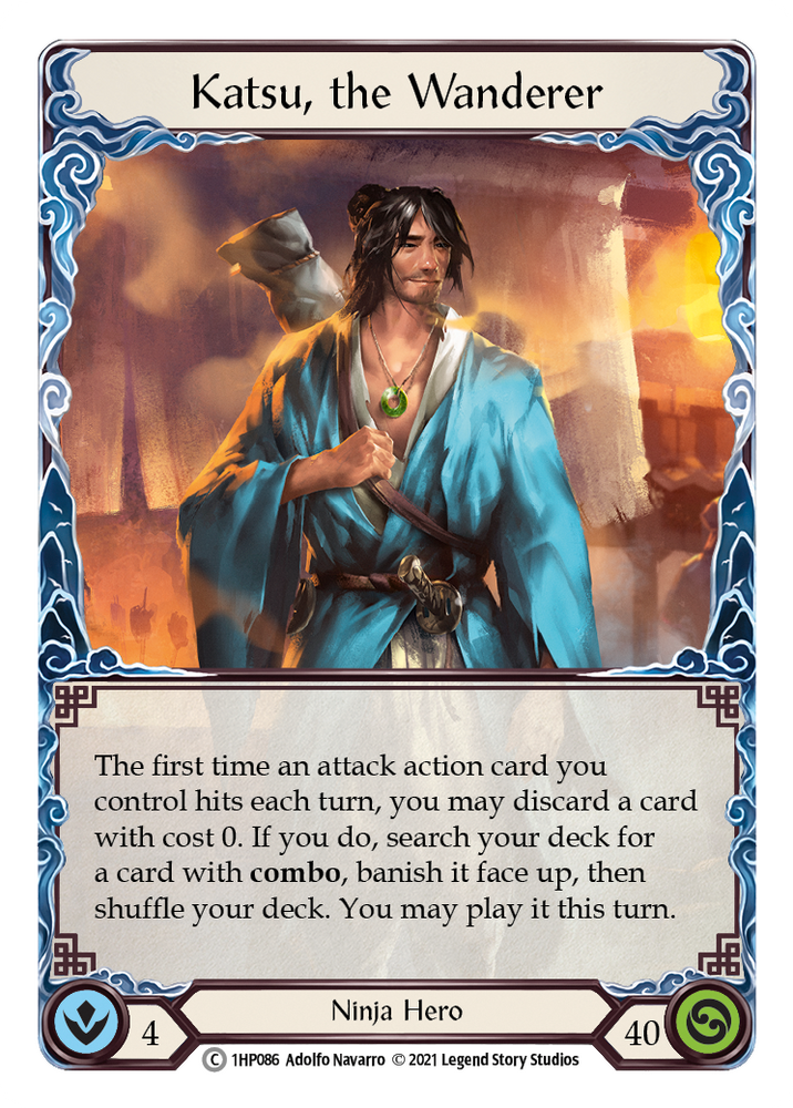Flesh and Blood TCG | Katsu the Wanderer [1HP086] (History Pack 1) | The Nerd Merchant