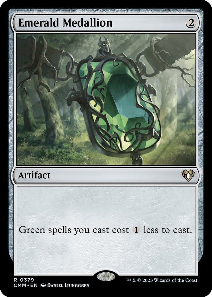 Magic | Emerald Medallion [Commander Masters] | The Nerd Merchant