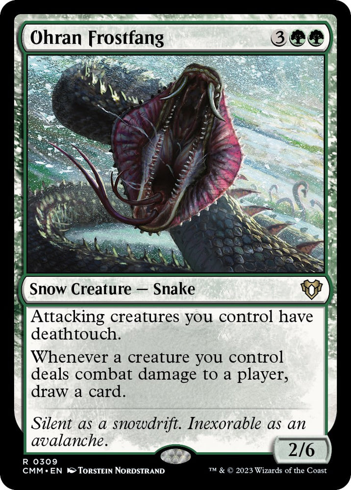Magic | Ohran Frostfang [Commander Masters] | The Nerd Merchant
