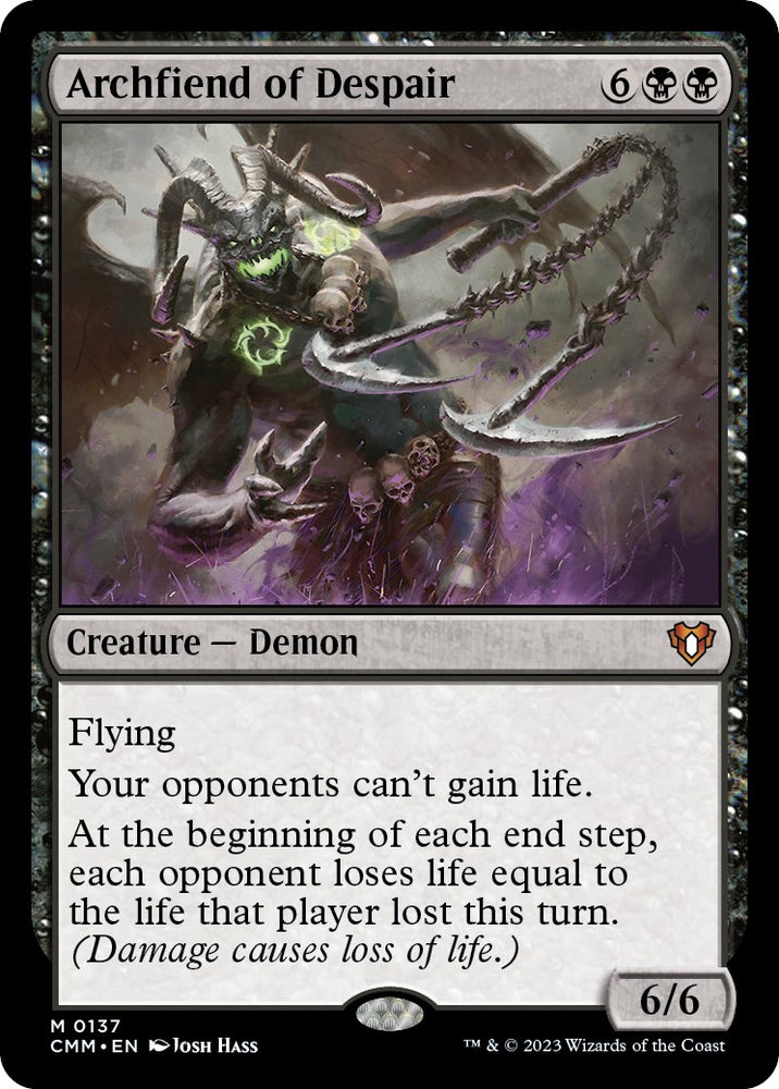 Magic | Archfiend of Despair [Commander Masters] | The Nerd Merchant