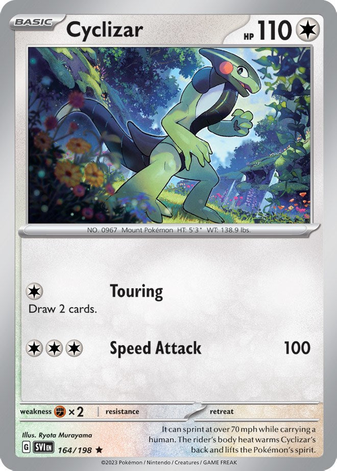 Pokemon | Cyclizar (164/198) (Theme Deck Exclusive) [Scarlet & Violet: Base Set] | The Nerd Merchant