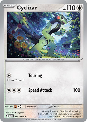 Pokemon | Cyclizar (164/198) (Theme Deck Exclusive) [Scarlet & Violet: Base Set] | The Nerd Merchant