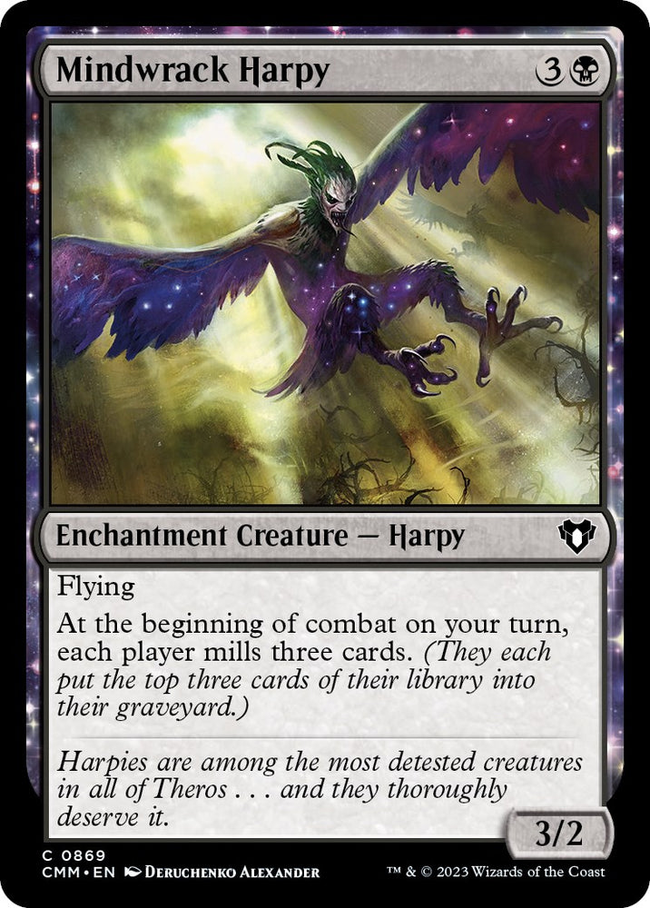Magic | Mindwrack Harpy [Commander Masters] | The Nerd Merchant