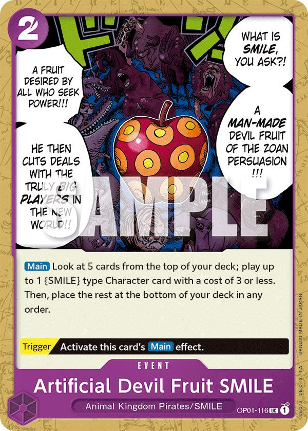 One Piece | Artificial Devil Fruit SMILE [Romance Dawn] | The Nerd Merchant