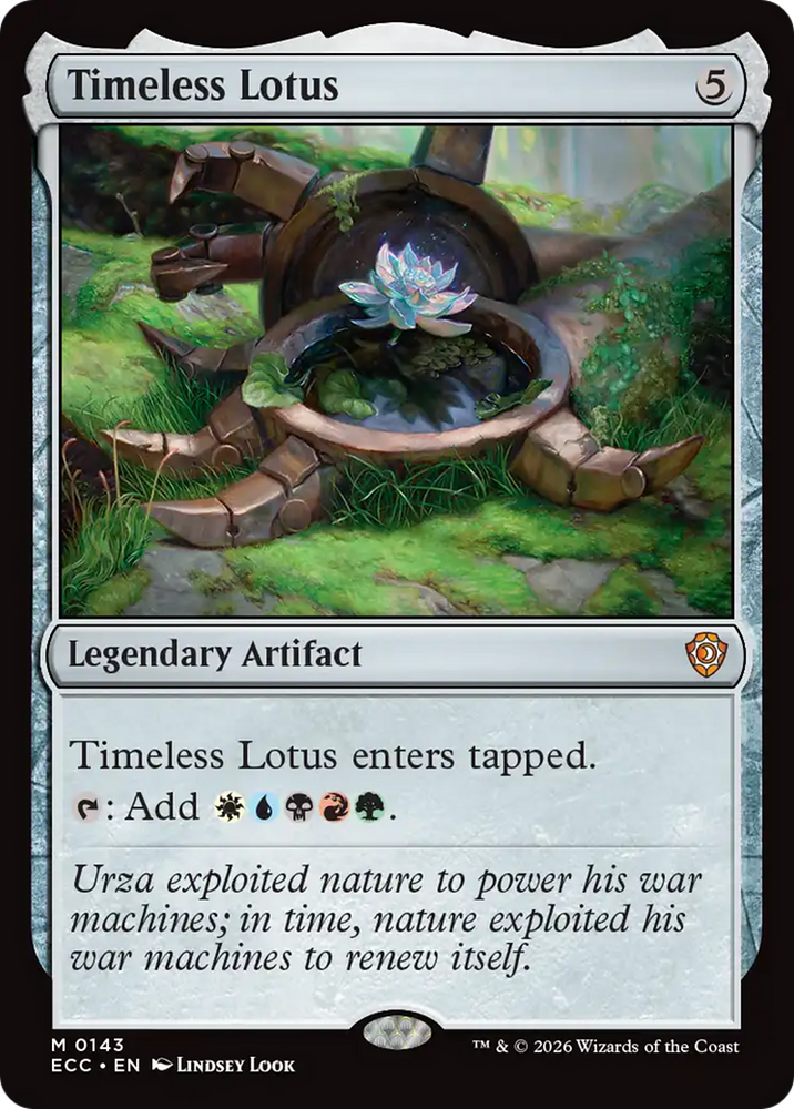 Magic | Timeless Lotus [Lorwyn Eclipsed Commander] | The Nerd Merchant