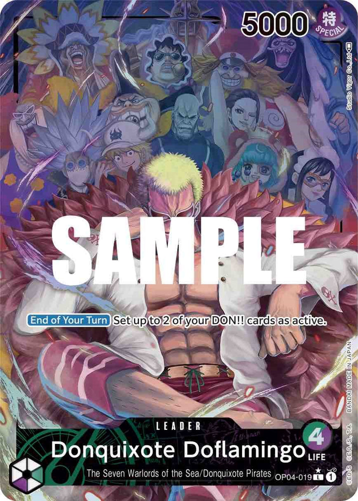 One Piece | Donquixote Doflamingo (Alternate Art) [Kingdoms of Intrigue] | The Nerd Merchant