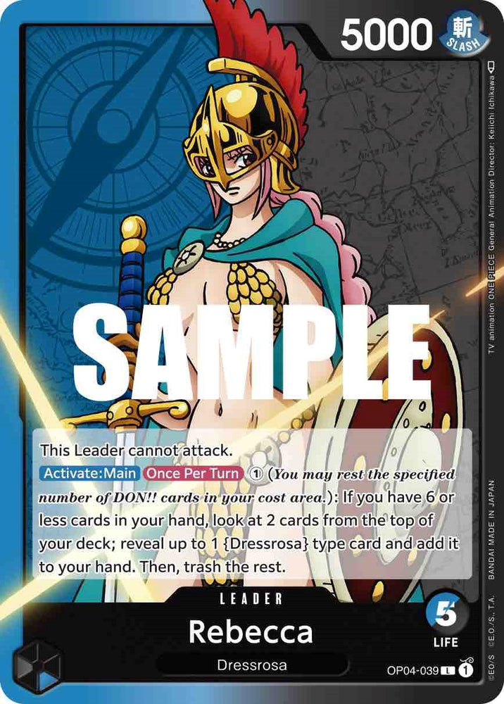 One Piece | Rebecca [Kingdoms of Intrigue] | The Nerd Merchant