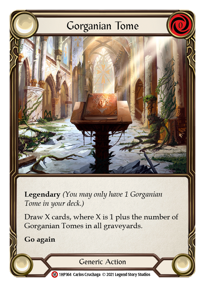 Flesh and Blood TCG | Gorganian Tome [1HP364] (History Pack 1) | The Nerd Merchant