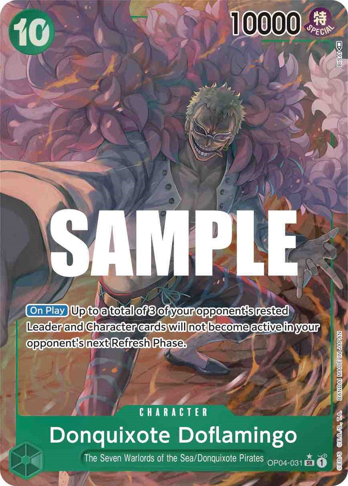 One Piece | Donquixote Doflamingo (Alternate Art) [Kingdoms of Intrigue] | The Nerd Merchant