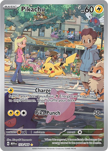 Pokemon | Pikachu (173/165) [Scarlet & Violet 151] | The Nerd Merchant