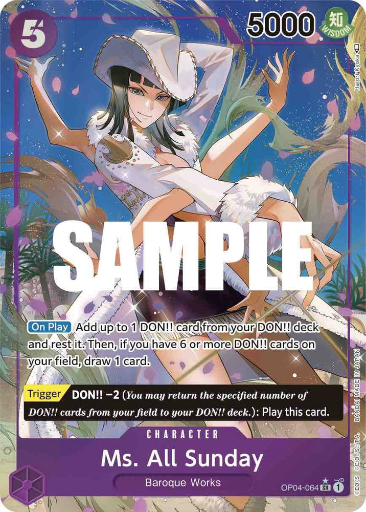 One Piece | Ms. All Sunday (Alternate Art) [Kingdoms of Intrigue] | The Nerd Merchant