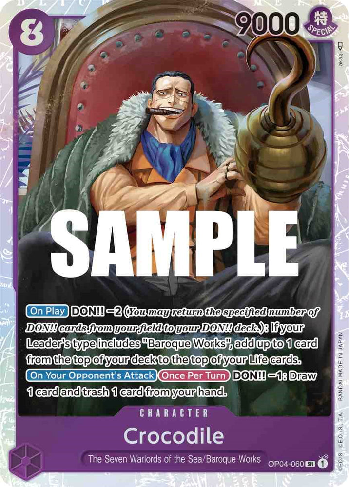One Piece | Crocodile [Kingdoms of Intrigue] | The Nerd Merchant