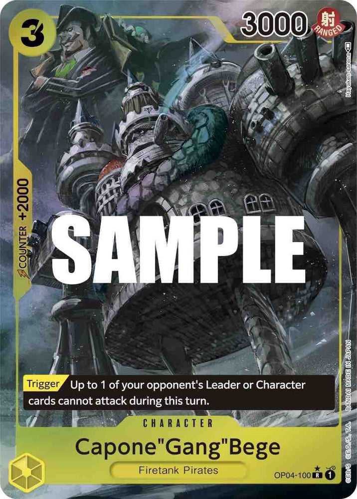 One Piece | Capone"Gang"Bege (Alternate Art) [Kingdoms of Intrigue] | The Nerd Merchant