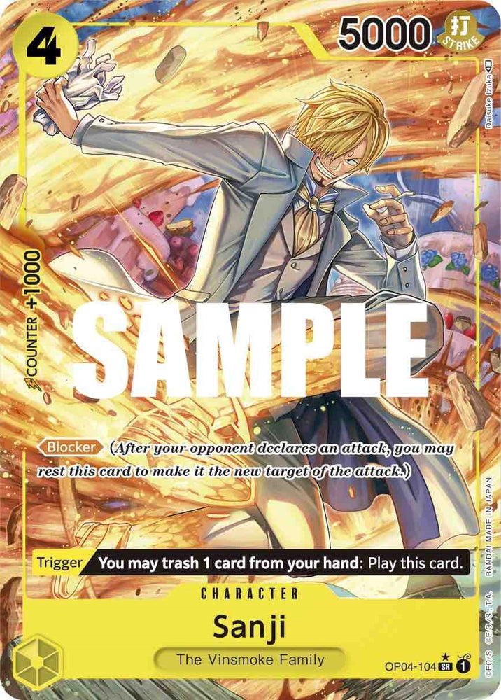 One Piece | Sanji (Alternate Art) [Kingdoms of Intrigue] | The Nerd Merchant