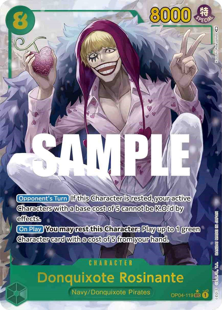 One Piece | Donquixote Rosinante (Alternate Art) [Kingdoms of Intrigue] | The Nerd Merchant