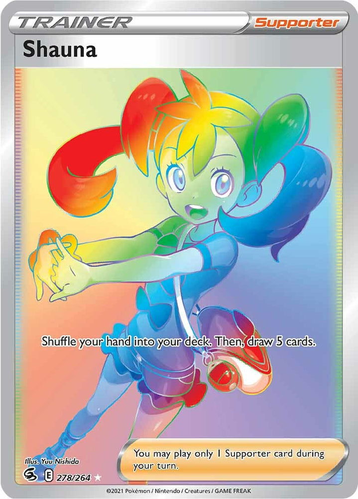 Pokemon | Shauna (278/264) [Sword & Shield: Fusion Strike] | The Nerd Merchant