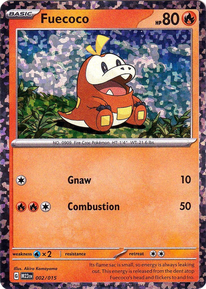 Pokemon | Fuecoco (002/015) [McDonald's Promos: 2023 Collection] | The Nerd Merchant