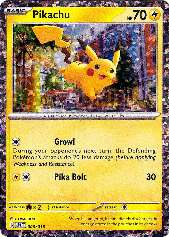 Pokemon | Pikachu (006/015) [McDonald's Promos: 2023 Collection] | The Nerd Merchant