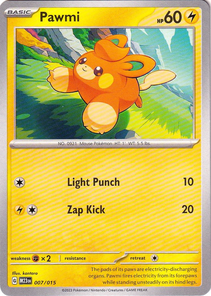 Pokemon | Pawmi (007/015) [McDonald's Promos: 2023 Collection] | The Nerd Merchant
