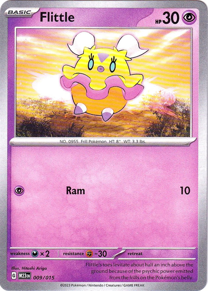 Pokemon | Flittle (009/015) [McDonald's Promos: 2023 Collection] | The Nerd Merchant