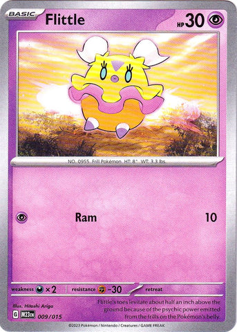 Pokemon | Flittle (009/015) [McDonald's Promos: 2023 Collection] | The Nerd Merchant