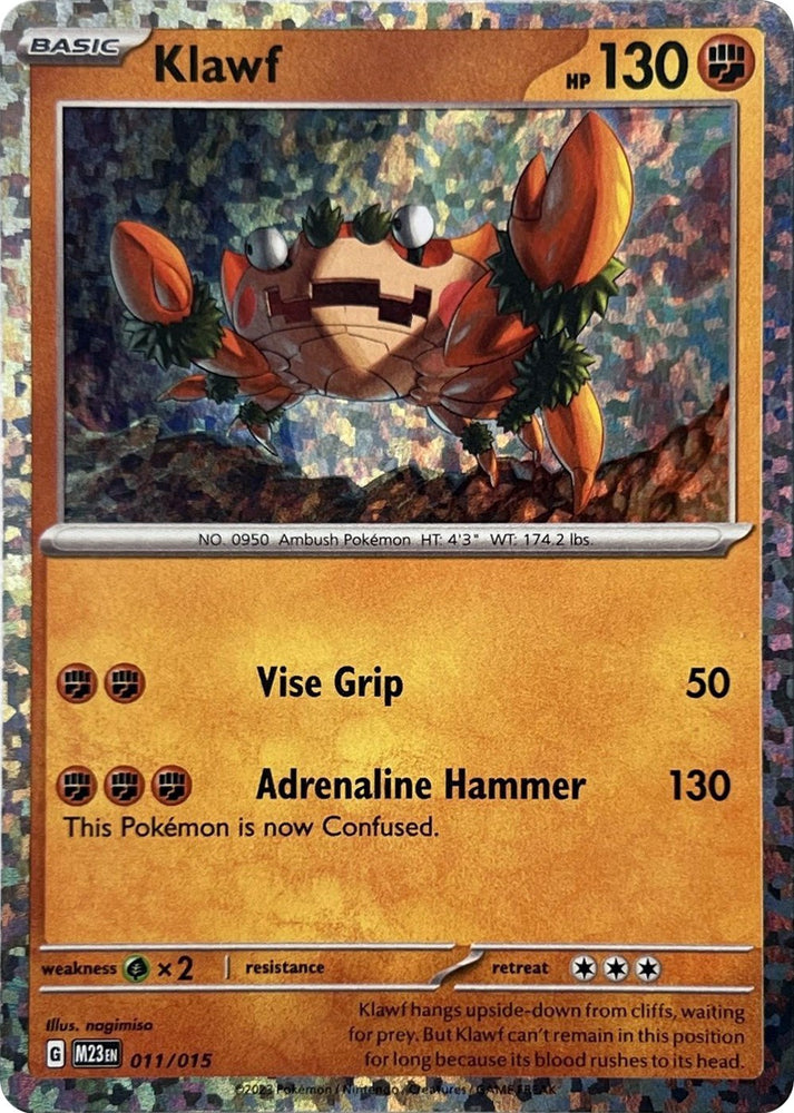 Pokemon | Klawf (011/015) [McDonald's Promos: 2023 Collection] | The Nerd Merchant