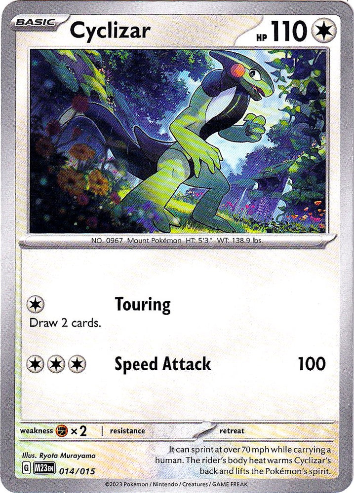 Pokemon | Cyclizar (014/015) [McDonald's Promos: 2023 Collection] | The Nerd Merchant