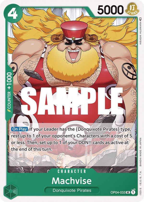 One Piece | Machvise [Kingdoms of Intrigue] | The Nerd Merchant