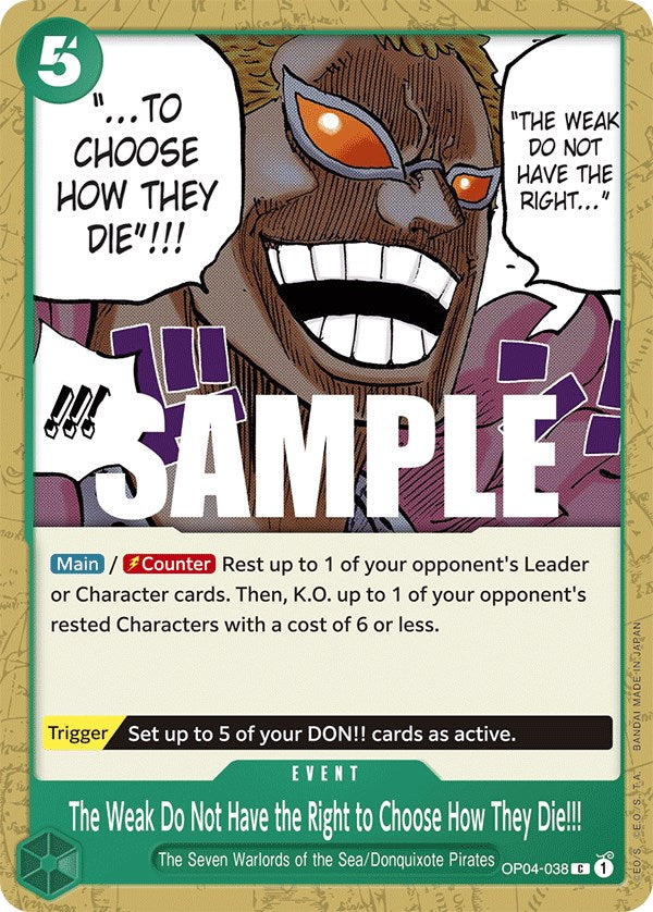 One Piece | The Weak Do Not Have the Right to Choose How They Die!!! [Kingdoms of Intrigue] | The Nerd Merchant