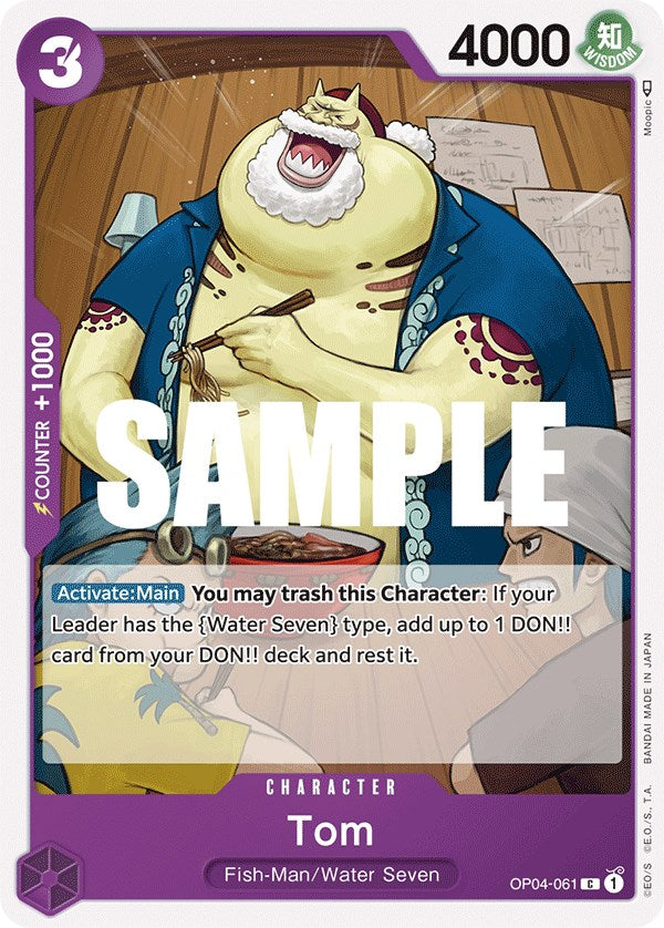 One Piece | Tom [Kingdoms of Intrigue] | The Nerd Merchant