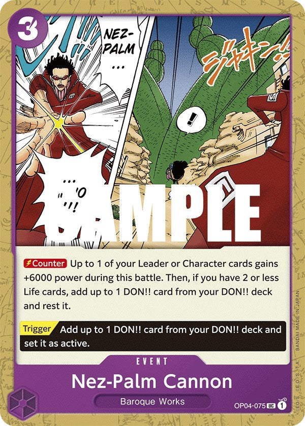 One Piece | Nez-Palm Cannon [Kingdoms of Intrigue] | The Nerd Merchant