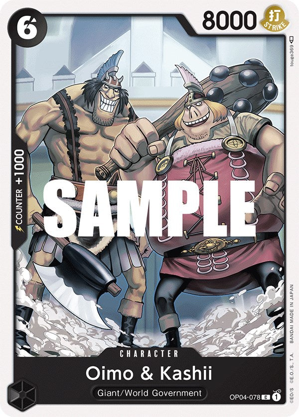 One Piece | Oimo & Kashii [Kingdoms of Intrigue] | The Nerd Merchant