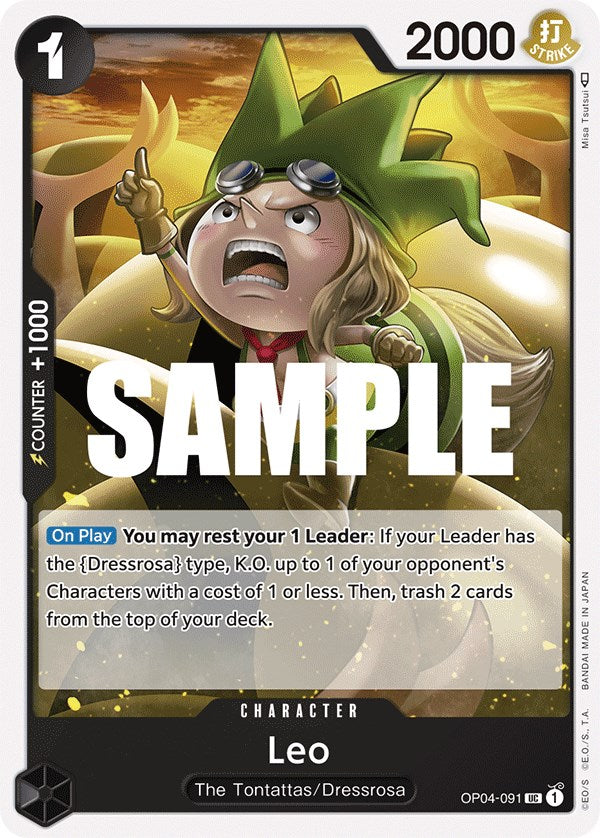 One Piece | Leo [Kingdoms of Intrigue] | The Nerd Merchant
