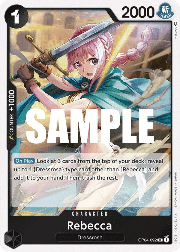 One Piece | Rebecca [Kingdoms of Intrigue] | The Nerd Merchant