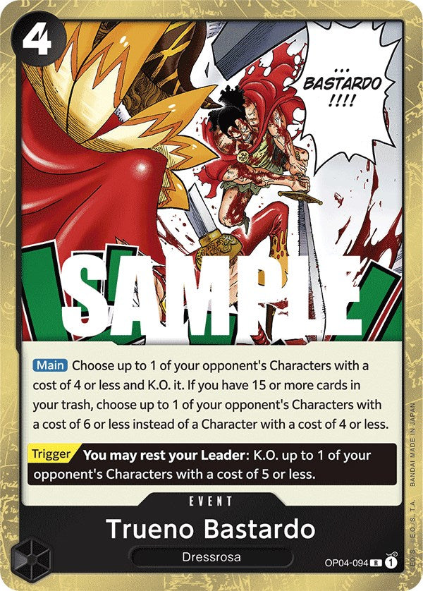 One Piece | Trueno Bastardo [Kingdoms of Intrigue] | The Nerd Merchant