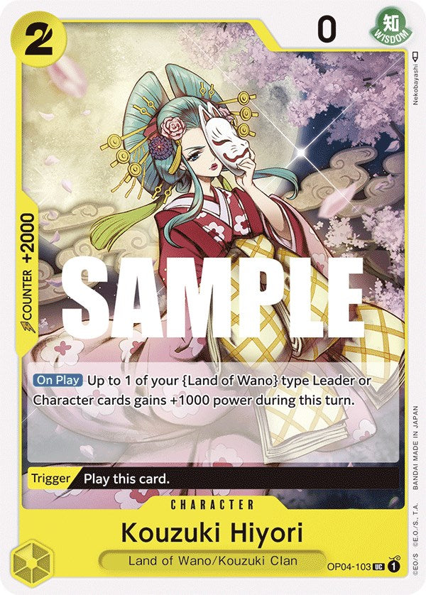 One Piece | Kouzuki Hiyori [Kingdoms of Intrigue] | The Nerd Merchant