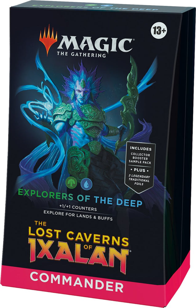 Magic | The Lost Caverns of Ixalan - Commander Deck (Explorers of the Deep) | The Nerd Merchant