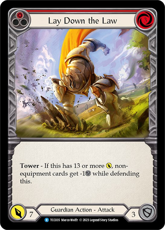 Flesh and Blood TCG | Lay Down the Law [TCC036] (Round the Table: TCC x LSS) | The Nerd Merchant