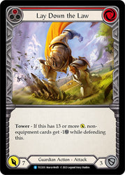 Flesh and Blood TCG | Lay Down the Law [TCC036] (Round the Table: TCC x LSS) | The Nerd Merchant