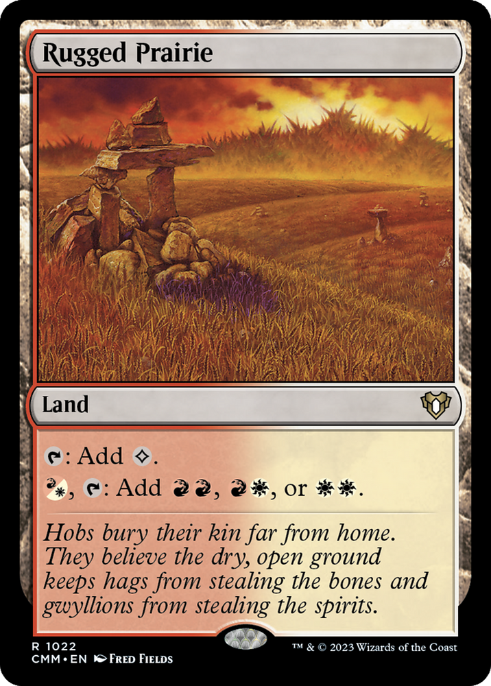 Magic | Rugged Prairie [Commander Masters] | The Nerd Merchant