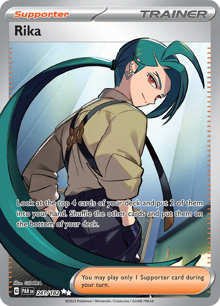 Pokemon | Rika (241/182) [Scarlet & Violet: Paradox Rift] | The Nerd Merchant
