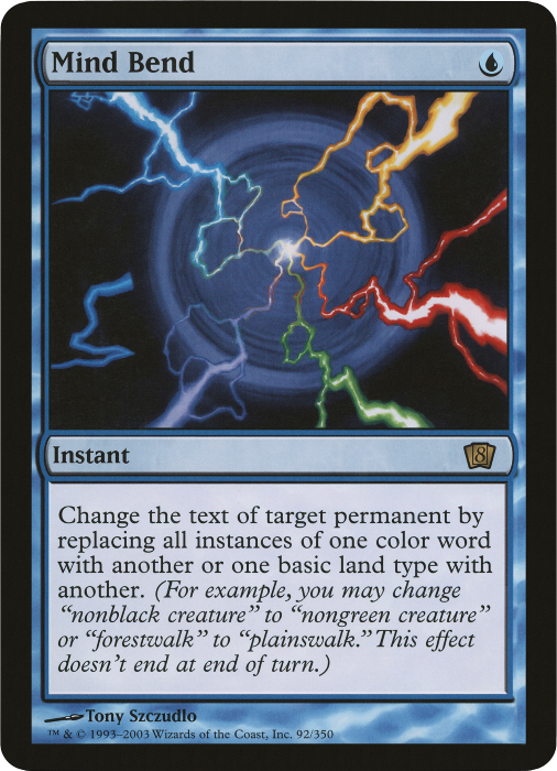 Magic | Mind Bend (Oversized) [Eighth Edition Box Topper] | The Nerd Merchant