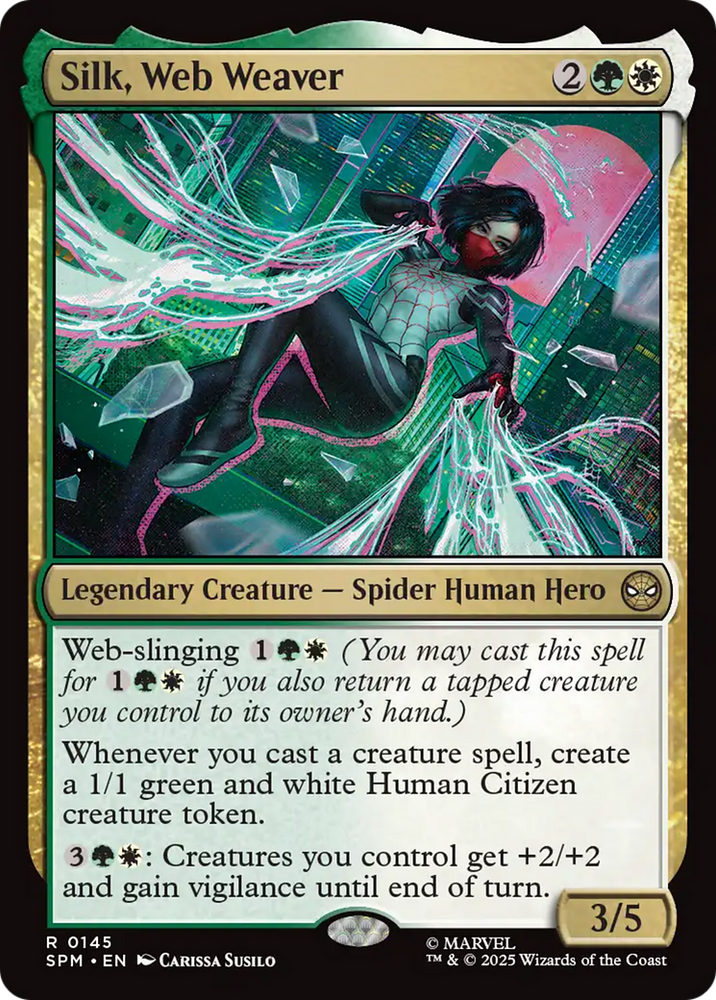 Magic | Silk, Web Weaver [Marvel's Spider-Man] | The Nerd Merchant