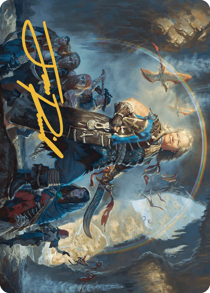Magic | Admiral Brass, Unsinkable Art Card (Gold-Stamped Signature) [The Lost Caverns of Ixalan Art Series] | The Nerd Merchant