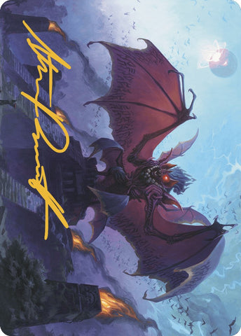 Magic | Aclazotz, Deepest Betrayal Art Card (Gold-Stamped Signature) [The Lost Caverns of Ixalan Art Series] | The Nerd Merchant