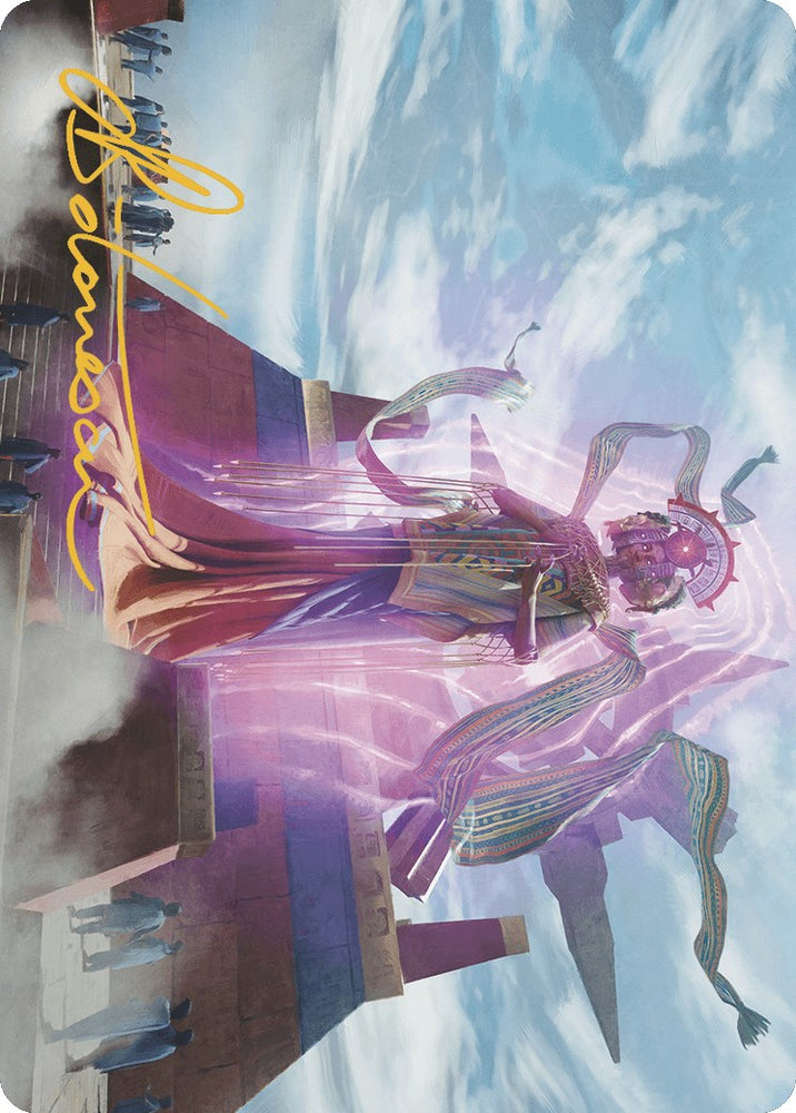 Magic | Ojer Taq, Deepest Foundation Art Card (4/81) (Gold-Stamped Signature) [The Lost Caverns of Ixalan Art Series] | The Nerd Merchant
