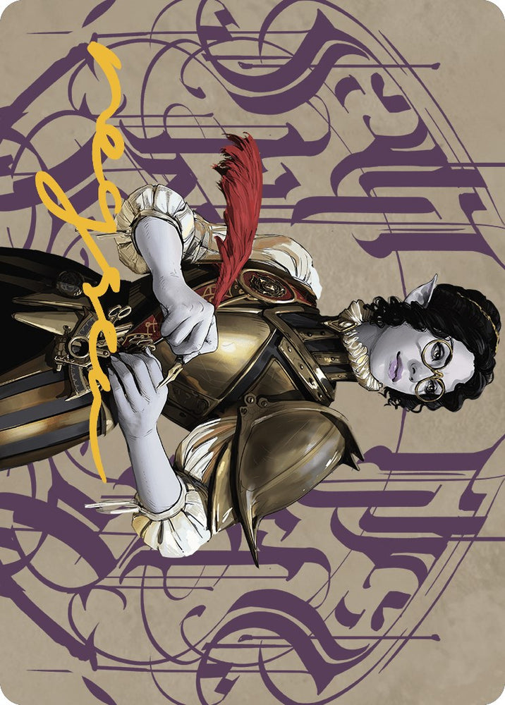 Magic | Amalia Benavides Aguirre Art Card (48/81) (Gold-Stamped Signature) [The Lost Caverns of Ixalan Art Series] | The Nerd Merchant